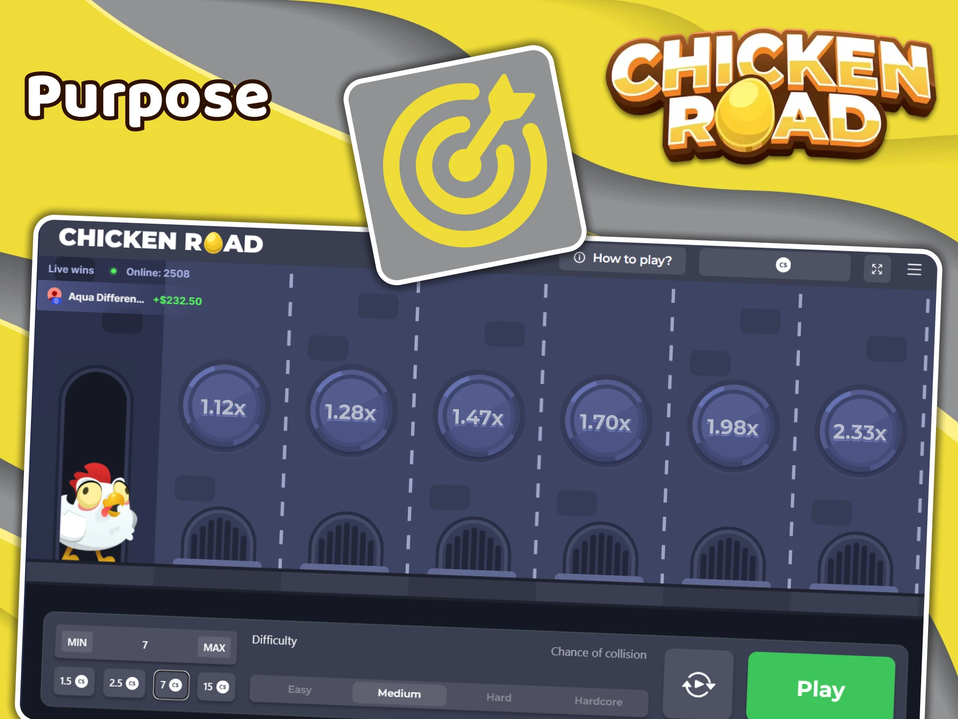See the main purpose of the Chicken Road website.